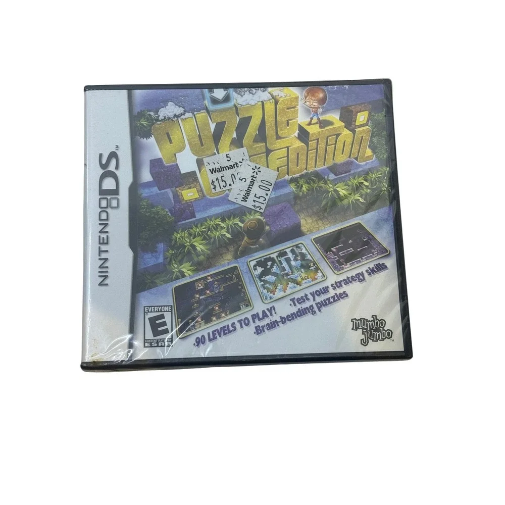 Puzzle Expedition Nintendo DS Game New Sealed MumboJumbo Strategy Puzzle